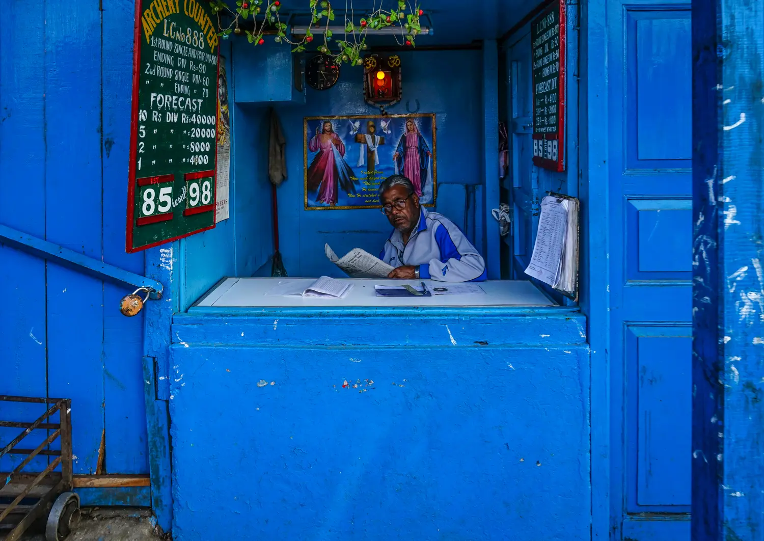 Betting shop in Shillong