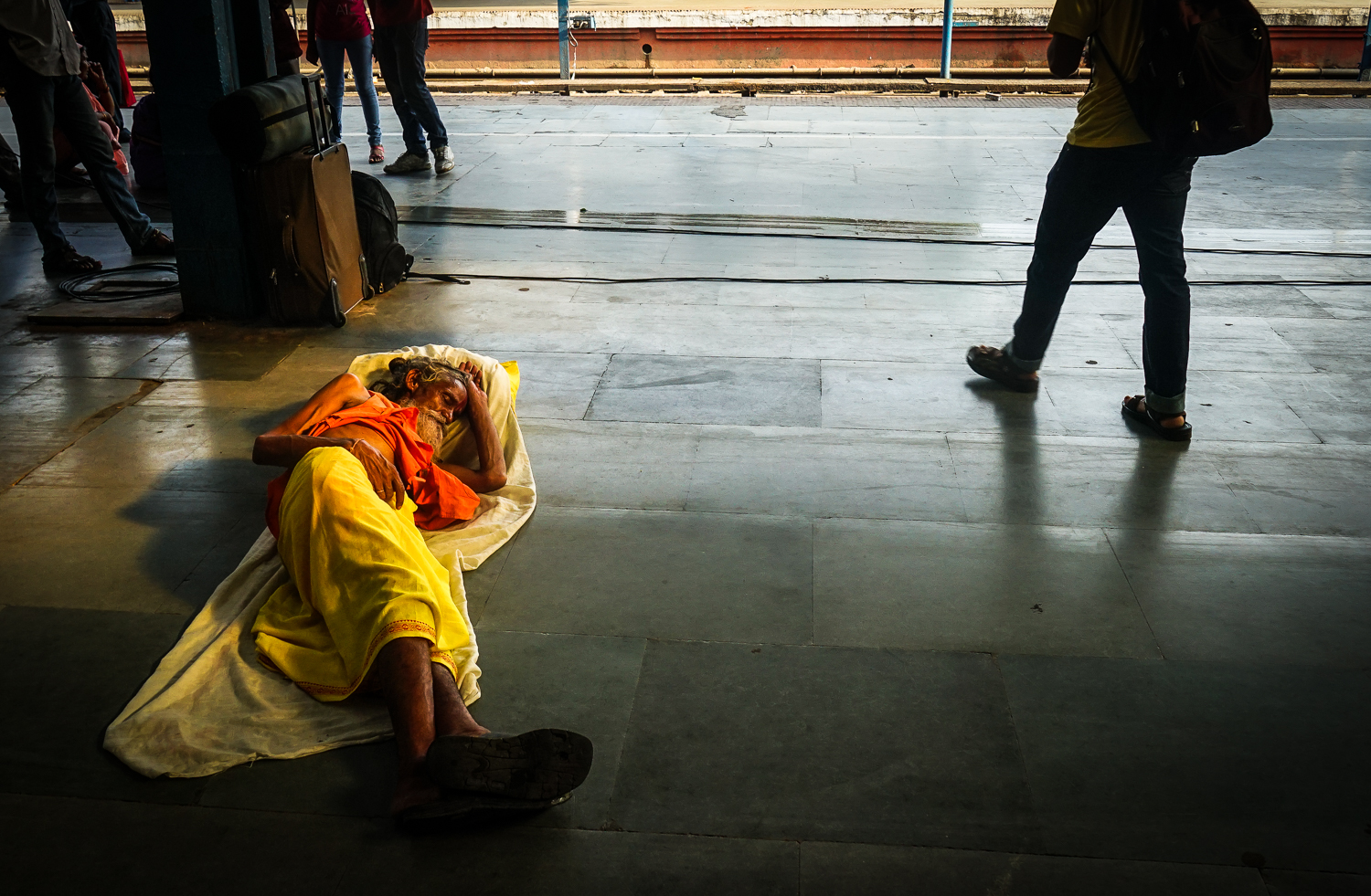 Indian Train Station